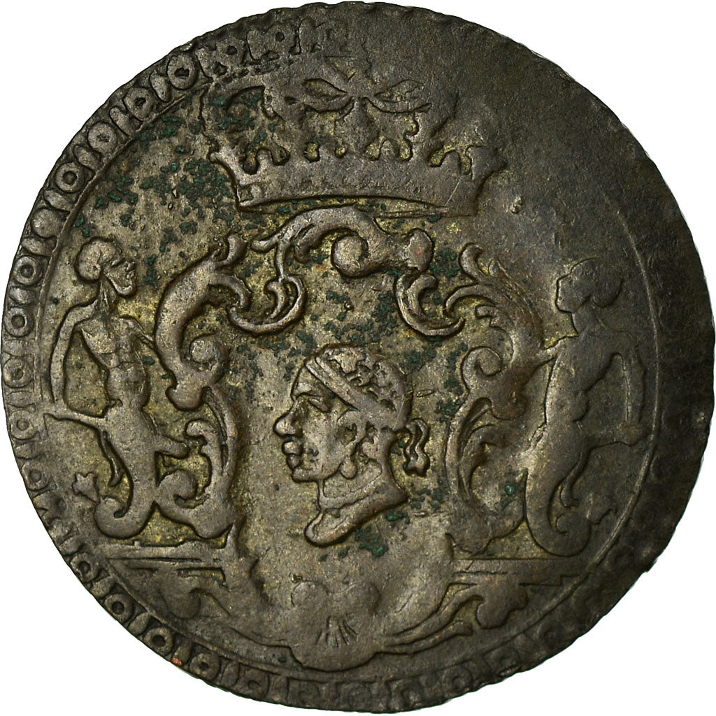 Monnaie, États italiens, CORSICA, General Pasquale Paoli, 4 Soldi, 1765