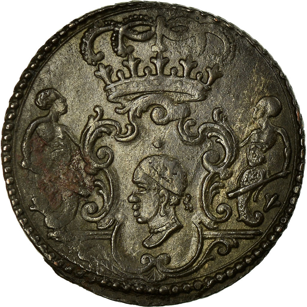 Münze, Italien Staaten, CORSICA, General Pasquale Paoli, 4 Soldi, 1767, Murato