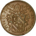 Moneda, Estados italianos, PAPAL STATES, Pius IX, 5 Baiocchi, 1854, Roma, MBC+