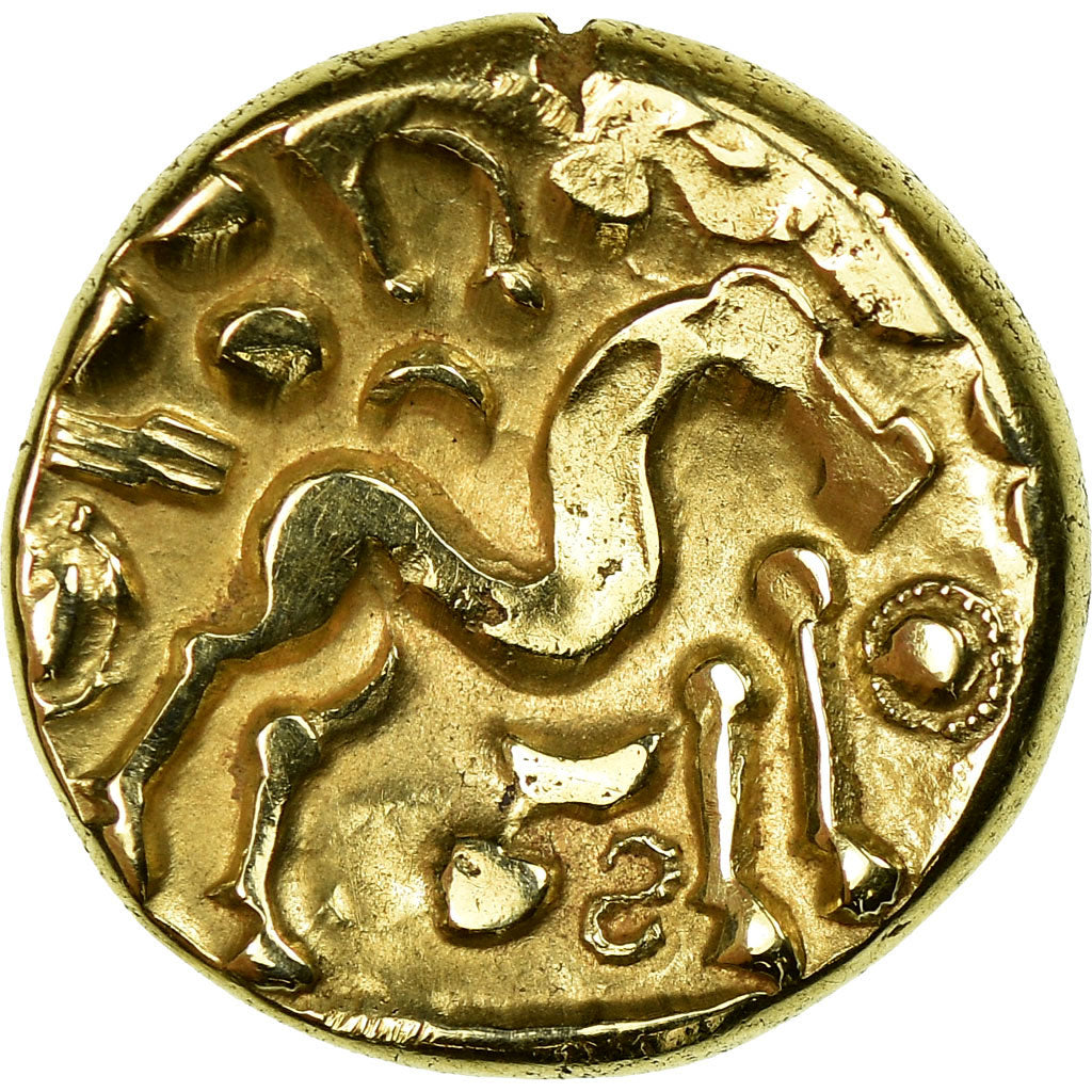Coin, Ambiani, Stater, aux esses, EF(40-45), Gold, Delestrée:242