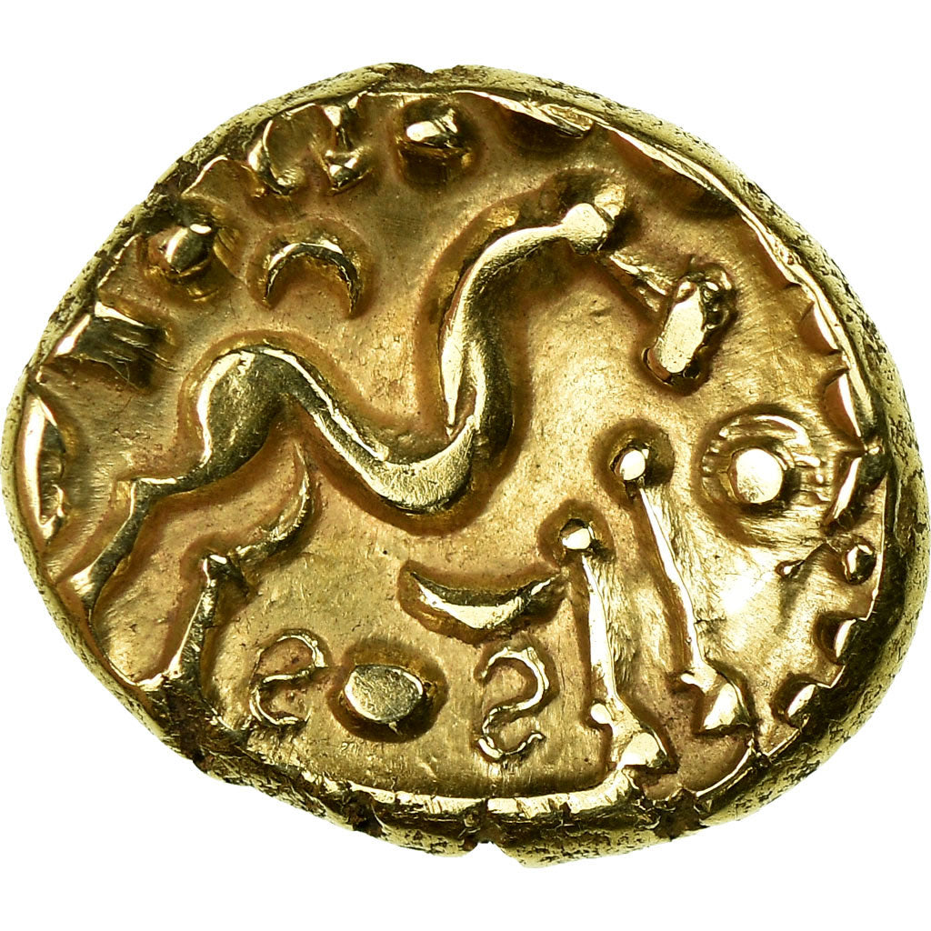 Coin, Ambiani, Stater, aux esses, EF(40-45), Gold, Delestrée:242