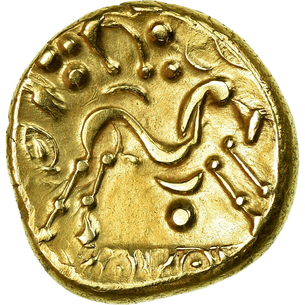 Coin, Ambiani, Stater, AU(55-58), Gold, Delestrée:240