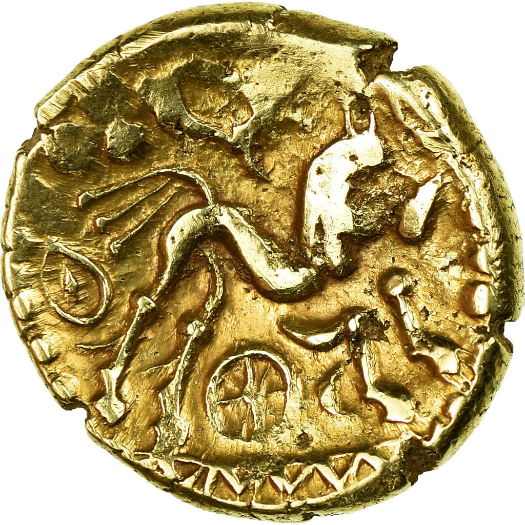 Coin, Suessiones, Stater, EF(40-45), Gold, Delestrée:169-170