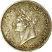 Coin, Great Britain, George IV, 2 Pence, 1825, EF(40-45), Silver, KM:684