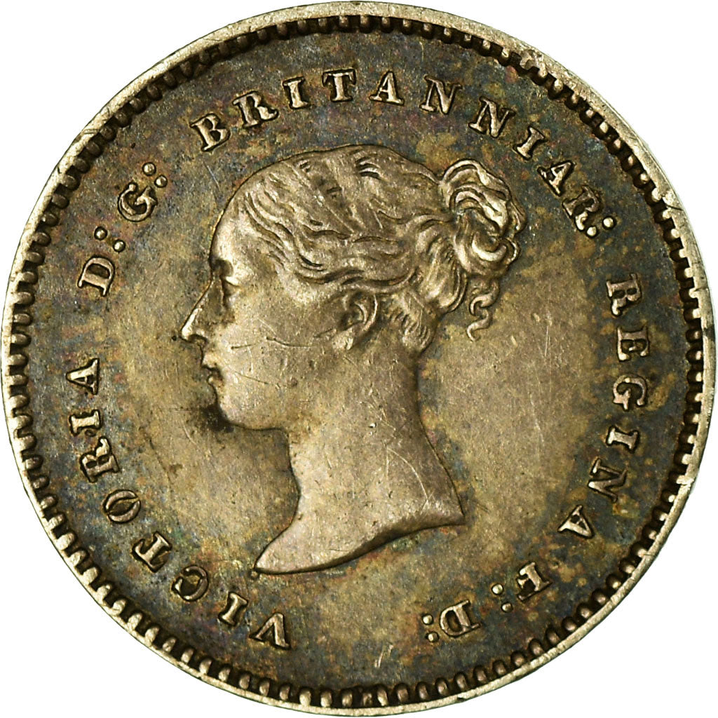 Coin, Great Britain, Victoria, 2 Pence, 1870, EF(40-45), Silver, KM:729
