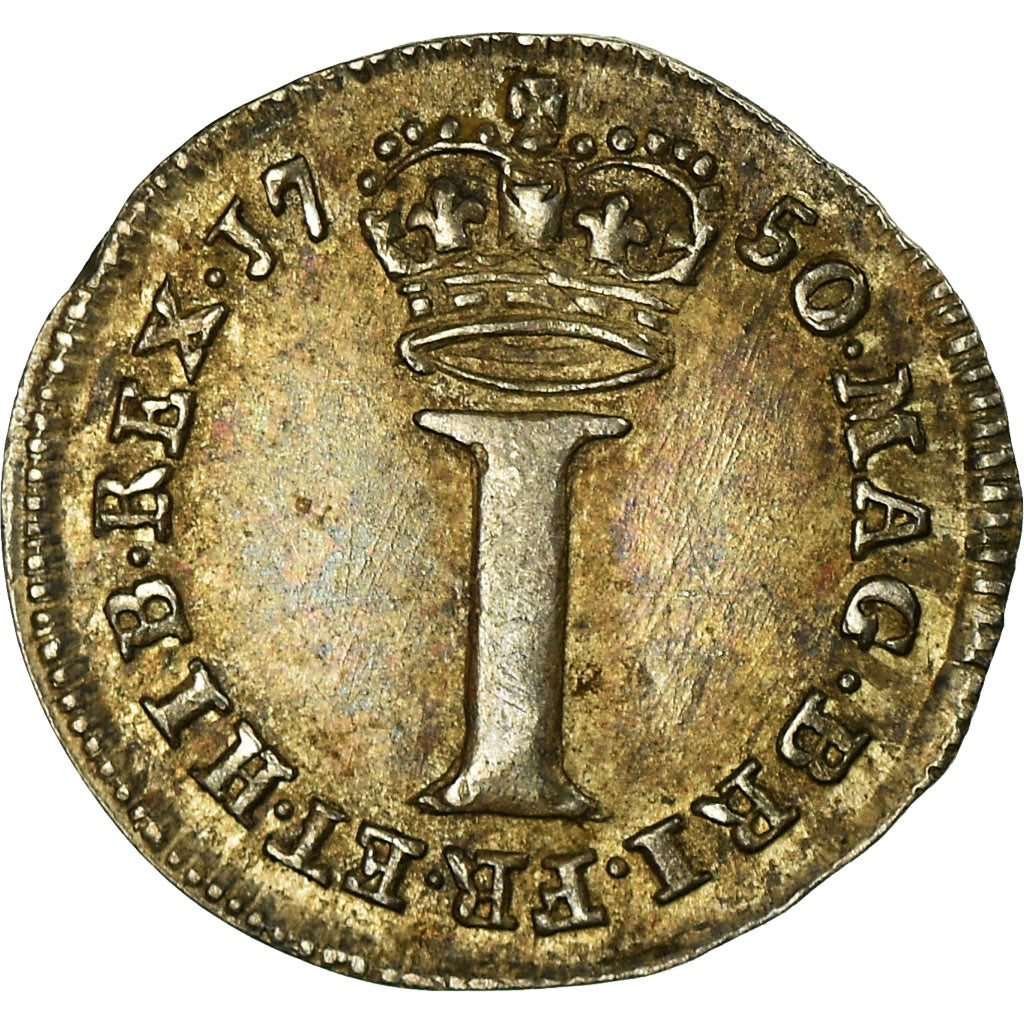 Monnaie, Grande-Bretagne, George II, Penny, 1750, TTB, Argent, KM:567