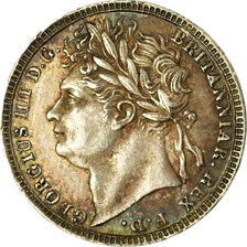 Coin, Great Britain, George IV, Penny, 1822, MS(60-62), Silver, KM:683