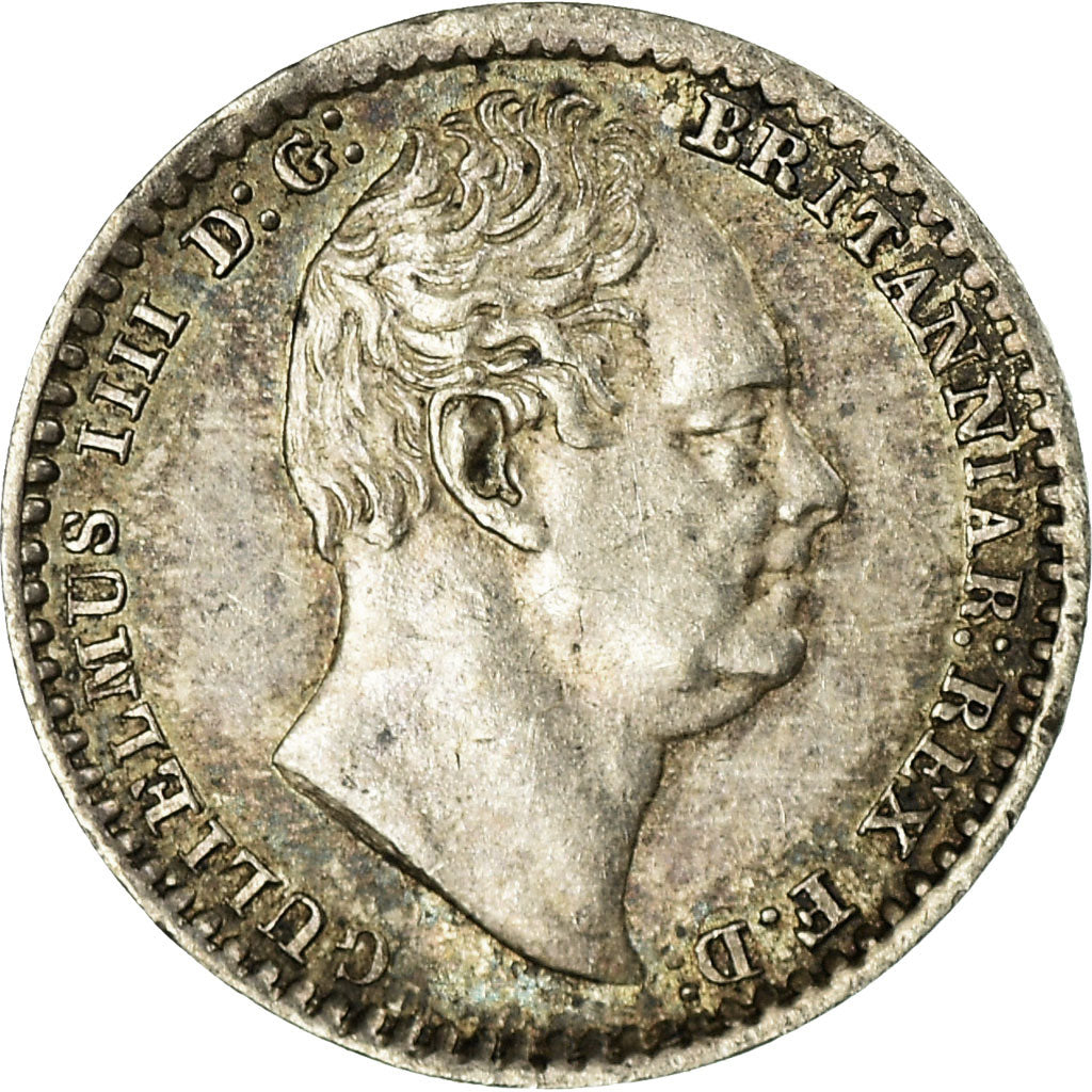 Coin, Great Britain, William IV, Penny, 1833, MS(60-62), Silver, KM:708
