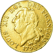 Moeda, França, Louis XVI, Louis de 24 livres Constitution, 24 Livres, 1793