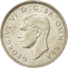 Great Britain, George VI, Shilling, 1944, MS, Silver, KM:854