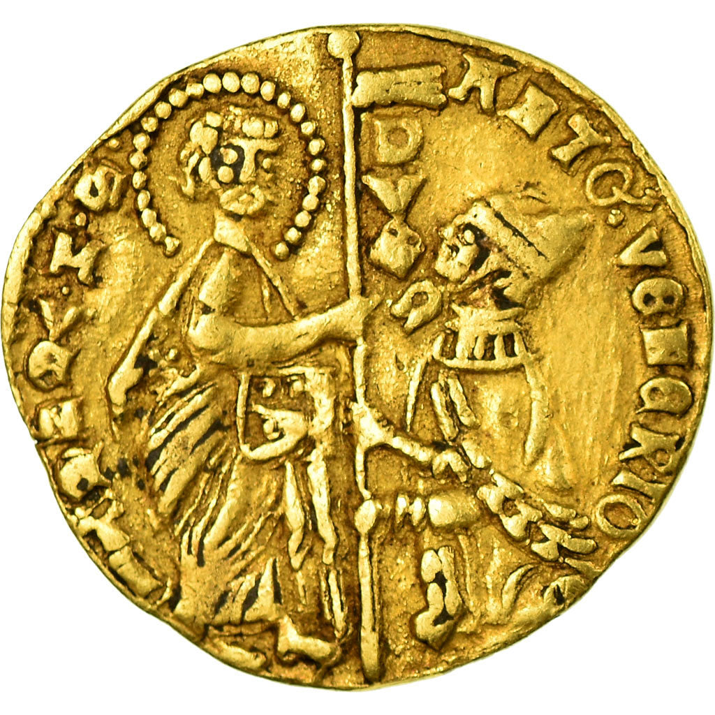 Coin, ITALIAN STATES, VENICE, Antonio Venier (1382-1400), Zecchino, Venice