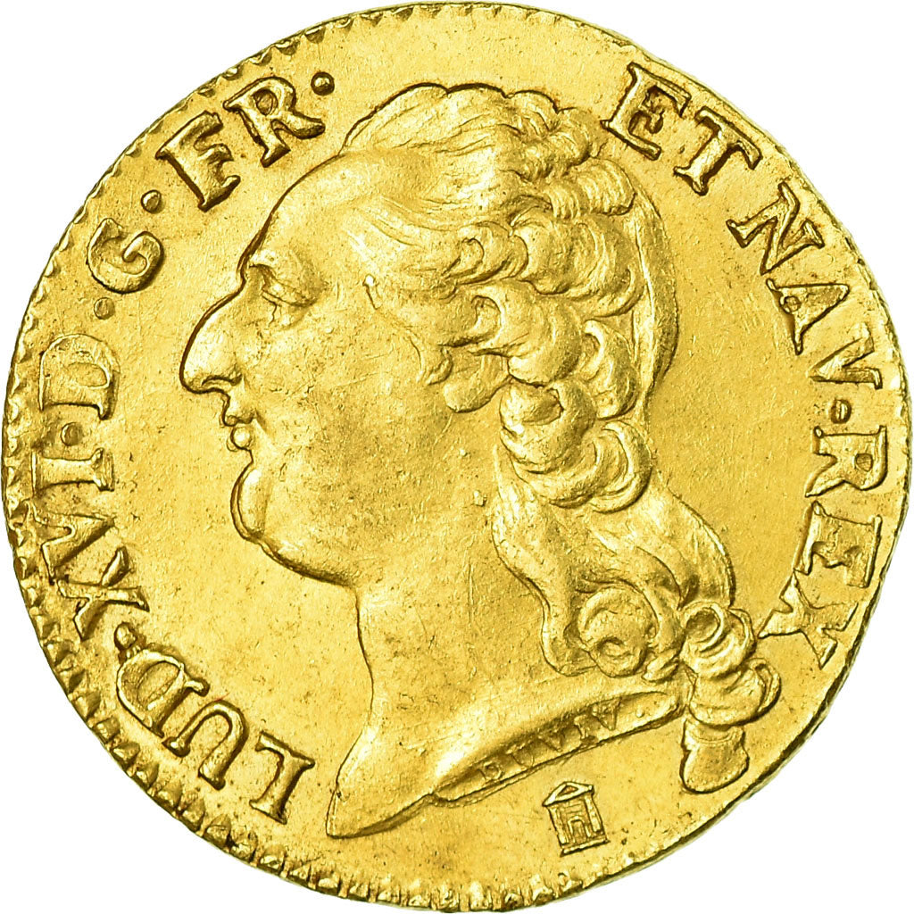 Moneda, Francia, Louis XVI, Louis d'or à la tête nue, Louis d'Or, 1785