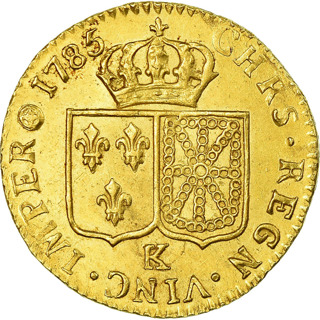 Moneda, Francia, Louis XVI, Louis d'or à la tête nue, Louis d'Or, 1785