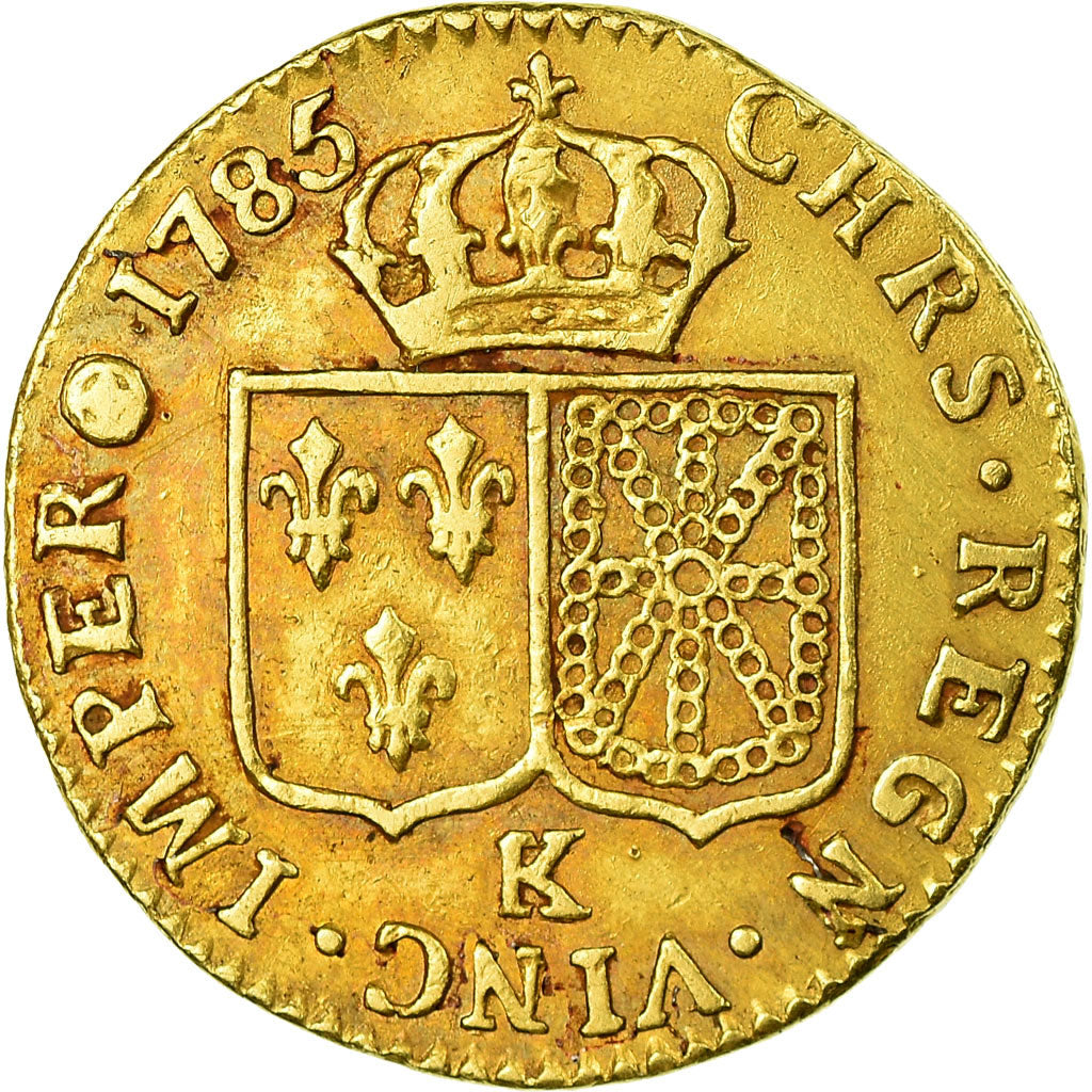 Monnaie, France, Louis XVI, Louis d'or à la tête nue, Louis d'Or, 1785