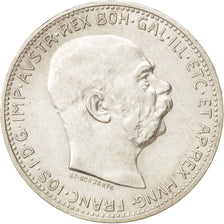 Austria, Franz Joseph I, Corona, 1913, AU, Silver, KM:2820