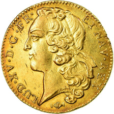 Moneda, Francia, Louis XV, Double louis d'or au bandeau, 2 Louis D'or, 1767