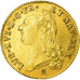 Coin, France, Louis XVI, Double louis d'or à la tête nue, 1787, Bordeaux