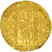 Moneta, Francja, Charles V, Franc à pied, AU(50-53), Złoto, Duplessy:360A