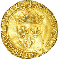 Coin, France, Louis XII, Ecu d'or au soleil, Ecu d'or, Bordeaux, EF(40-45)