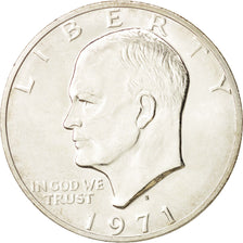 United States, Eisenhower Dollar, 1971, S, Silver, KM:203a