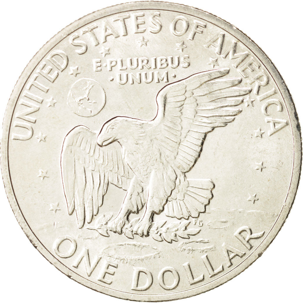 United States, Eisenhower Dollar, 1971, S, Silver, KM:203a