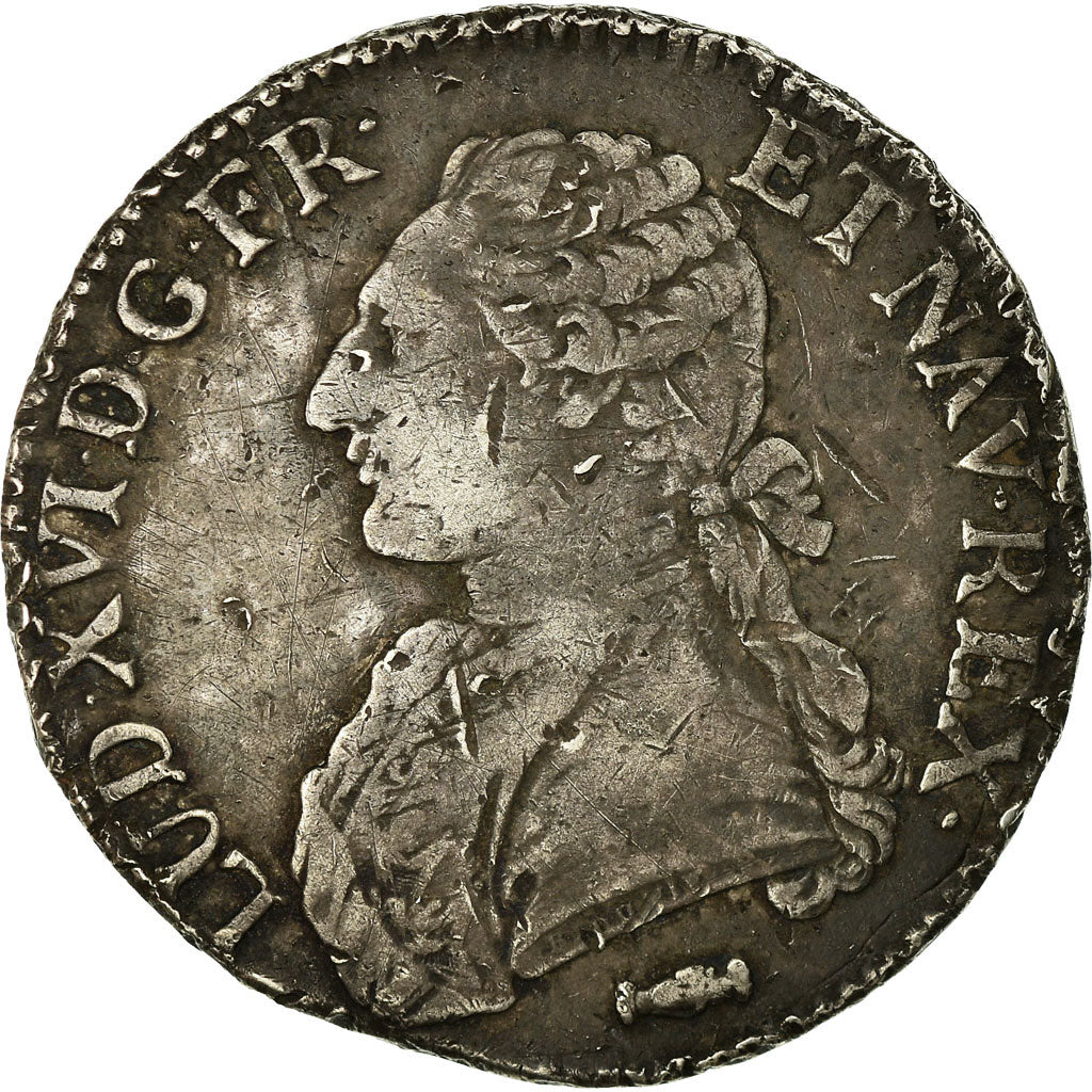 Coin, France, Louis XVI, Écu aux branches d'olivier, Ecu, 1776, Bordeaux