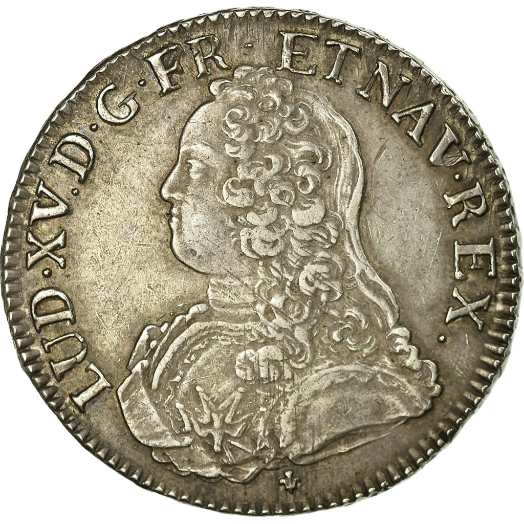 Coin, France, Louis XV, Écu aux branches d'olivier, Ecu, 1726, Bordeaux