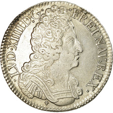 Munten, Frankrijk, Louis XIV, Écu aux 3 couronnes, Ecu, 1711, Bordeaux, ZF