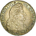 Moeda, França, Louis XIV, 1/2 Écu aux 8 L, 1/2 Ecu, 1691, Bordeaux, AU(55-58)