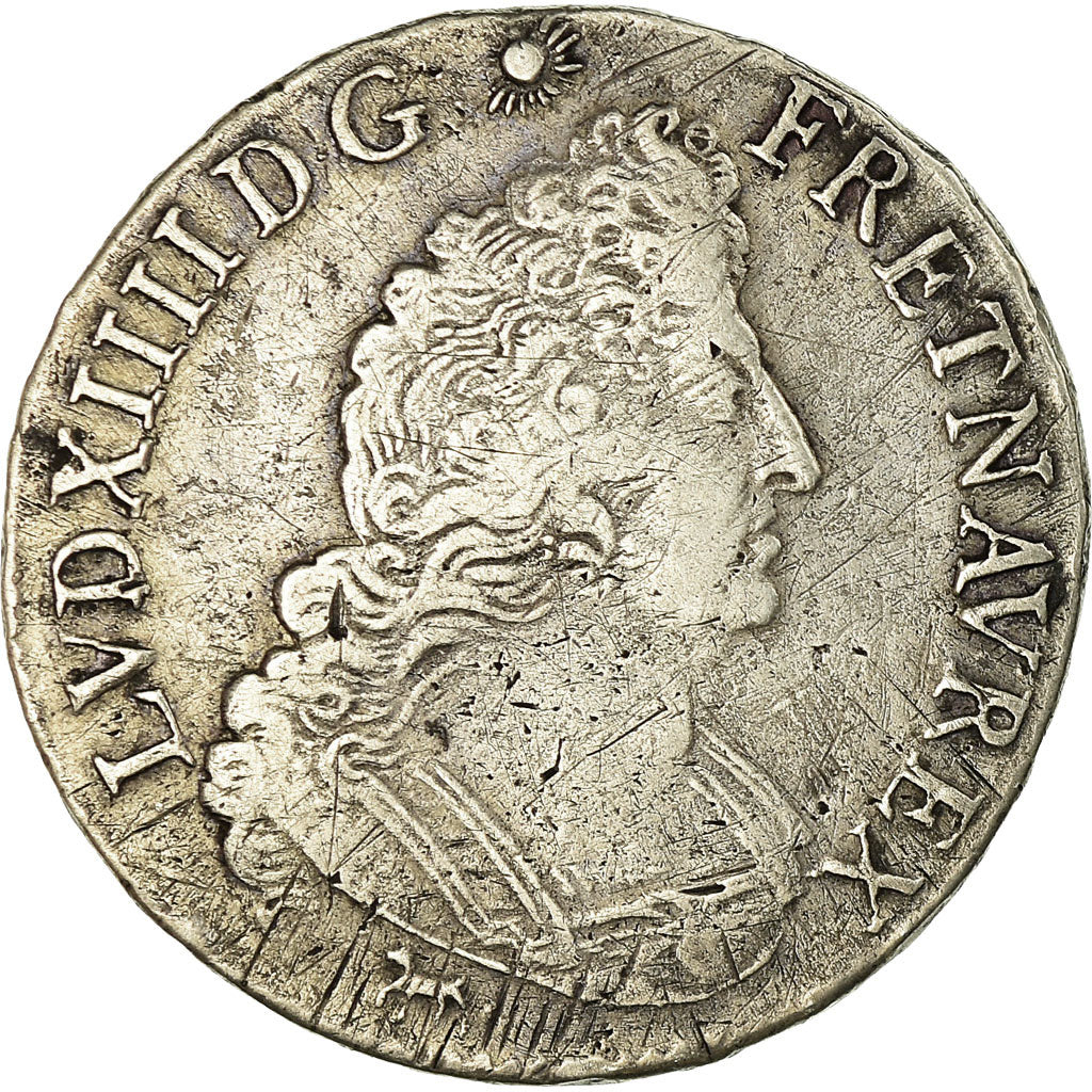 Moneta, Francja, Louis XIV, 1/2 Écu aux palmes, 1/2 Ecu, 1695, Limoges