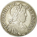 Coin, France, Louis XIV, 1/2 Écu à la mèche longue, 1/2 Ecu, 1656, Bordeaux