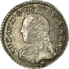Coin, France, Louis XV, 1/20 Écu  aux branches d'olivier, 1728, Bordeaux