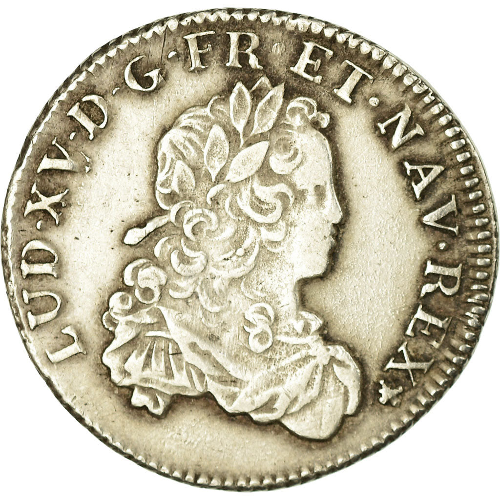 Monnaie, France, Louis XV, 1/3 Écu de France, 1/3 Ecu, 1722, Bordeaux, TTB