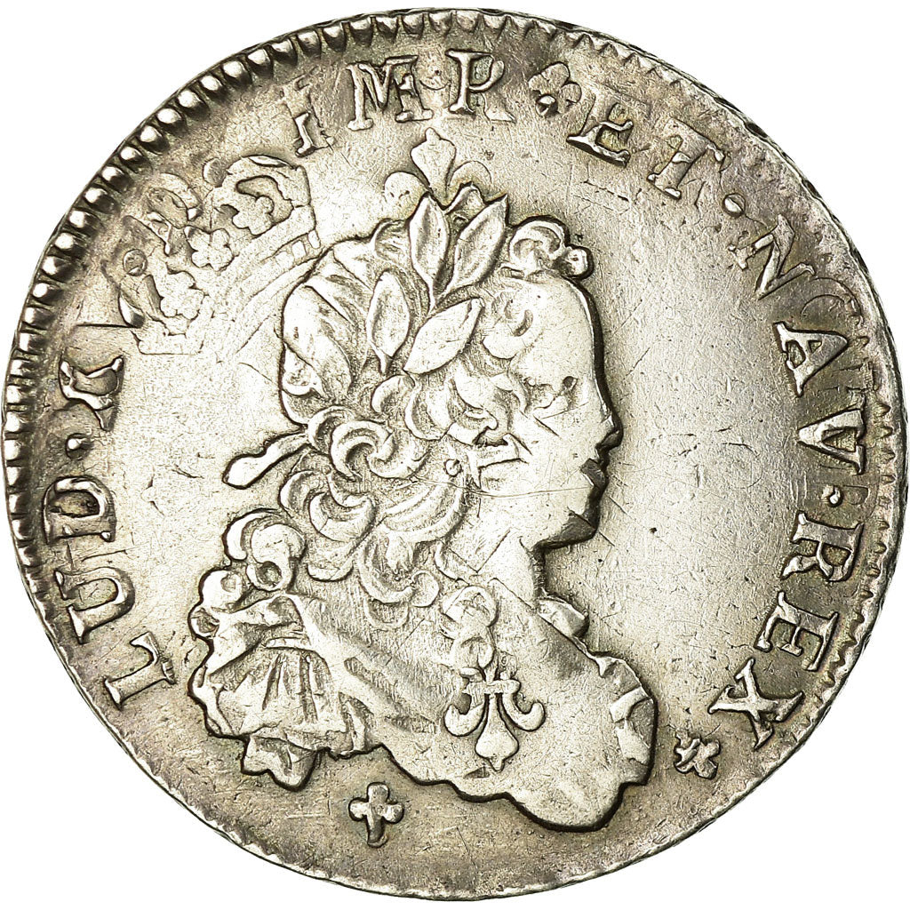 Münze, Frankreich, Louis XV, 1/3 Écu de France, 1/3 Ecu, 1722, Bordeaux, SS