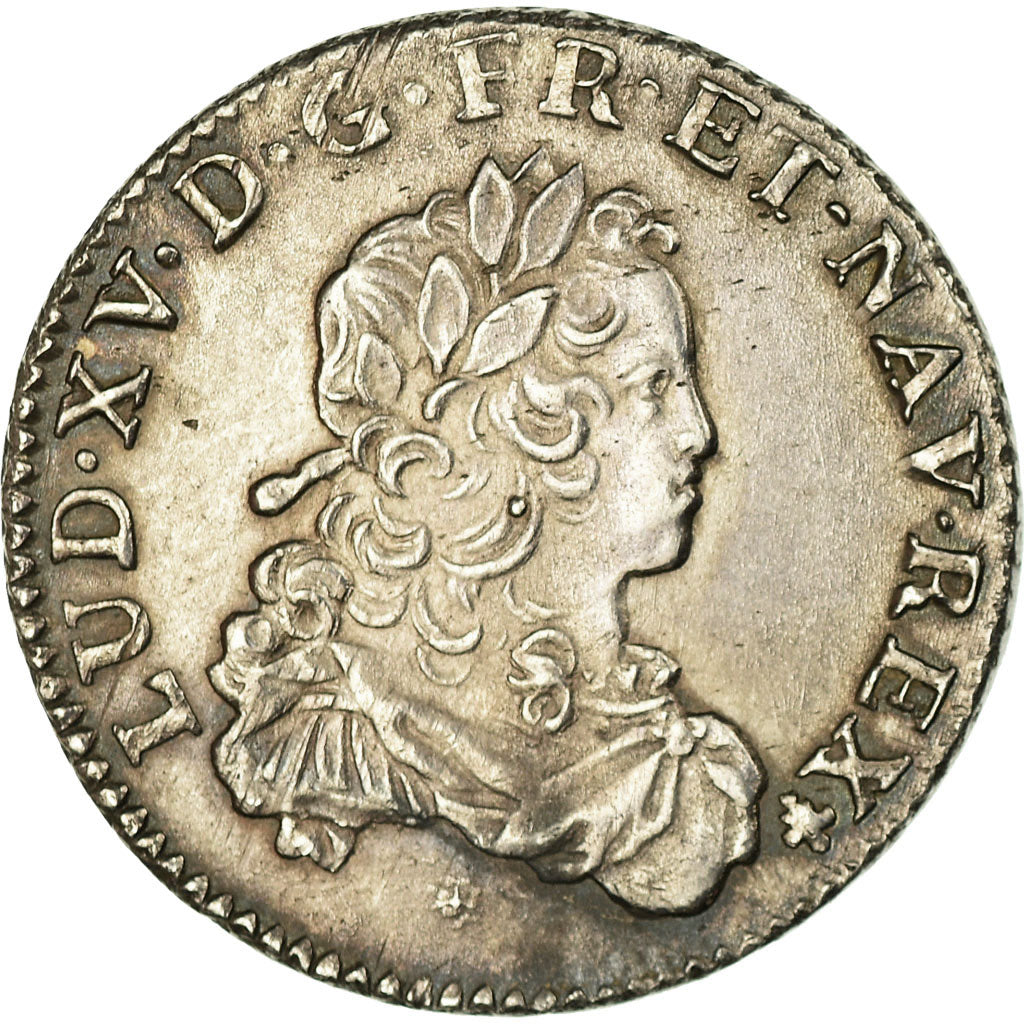 Monnaie, France, Louis XV, 1/3 Écu de France, 1723, Bordeaux, SUP, Argent