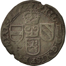 Monnaie, Belgique, Liard, 1656, Anvers, TTB, Cuivre