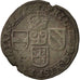 Coin, Belgium, Liard, 1656, Antwerp, EF(40-45), Copper