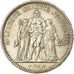 Monnaie, France, Hercule, 5 Francs, 1871, Paris, Camélinat, TTB+, Argent