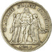 Moneda, Francia, Hercule, 5 Francs, 1871, Bordeaux, MBC, Plata, KM:820.2