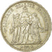 Moneta, Francja, Hercule, 5 Francs, 1874, Bordeaux, EF(40-45), Srebro, KM:820.2