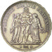 Monnaie, France, Hercule, 5 Francs, 1874, Bordeaux, SUP+, Argent, Gadoury:745a