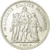 Coin, France, Hercule, 5 Francs, 1877, Bordeaux, EF(40-45), Silver, KM:820.2