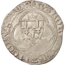France, Charles VIII, Blanc, 1488, Tournai, Duplessy:587
