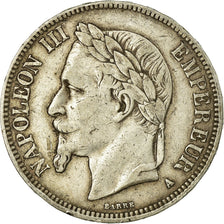 Monnaie, France, Napoleon III, Napoléon III, 5 Francs, 1867, Paris, TB+
