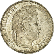 Monnaie, France, Louis-Philippe, 5 Francs, 1834, Bordeaux, TTB, Argent