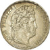 Coin, France, Louis-Philippe, 5 Francs, 1838, Bordeaux, EF(40-45), Silver