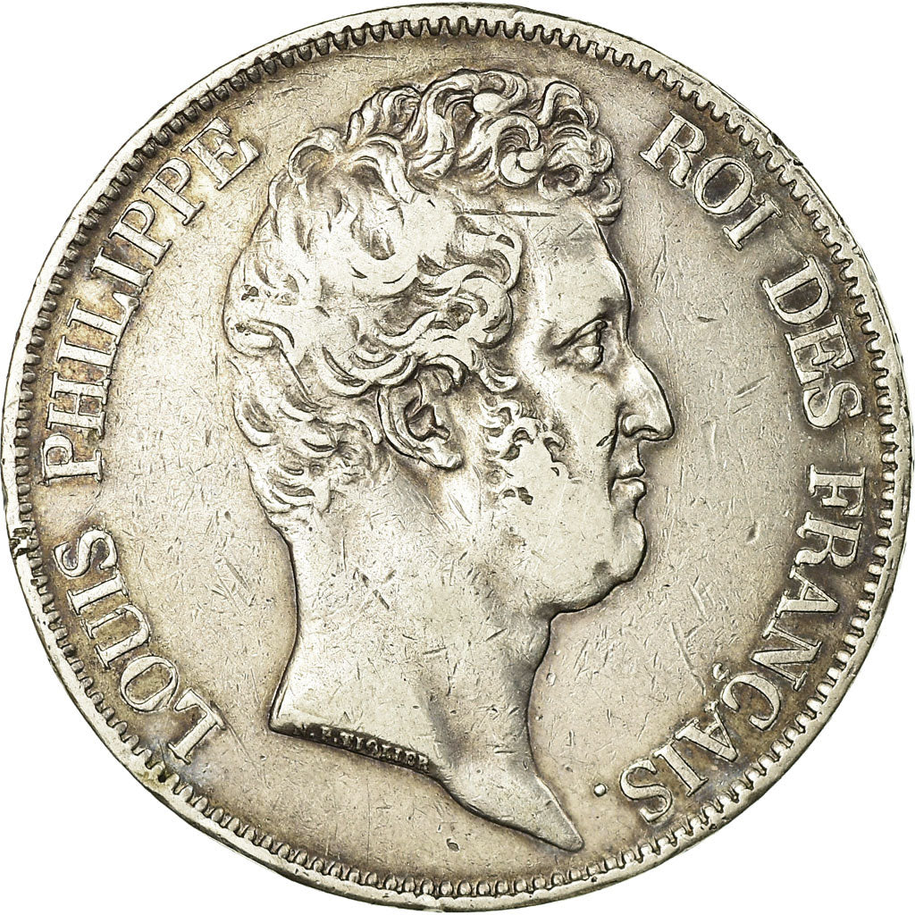Coin, France, Louis-Philippe, 5 Francs, 1830, Lille, Sans le I, EF(40-45)