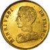 Moeda, França, Henri V, 2 Francs, ENSAIO, MS(63), Latão, Gadoury:517