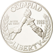 Coin, United States, Dollar, 1988, U.S. Mint, San Francisco, MS(65-70), Silver