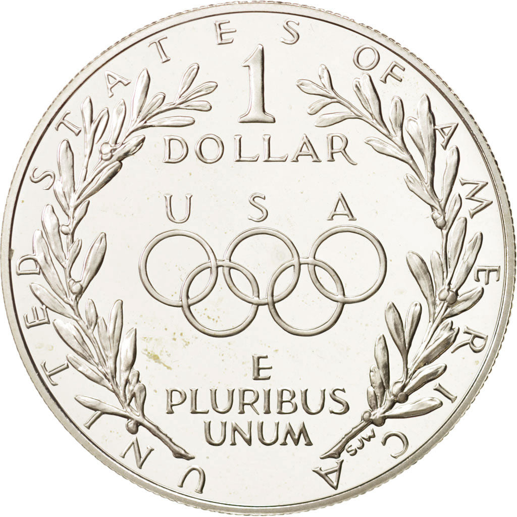 Coin, United States, Dollar, 1988, U.S. Mint, San Francisco, MS(65-70), Silver